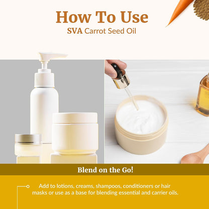 SVA Lavender Essential Oil 4 Fl Oz – for Diffuser, Skin & Hair Care – Ideal for Massage & DIY Blends – with Dropper