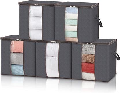 Lifewit 120L Extra Large Clothes Storage, Blanket Storage Bags