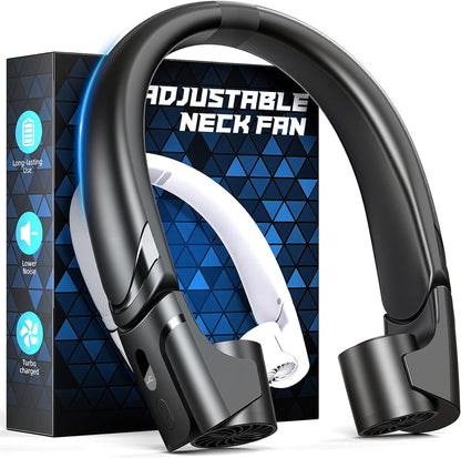 Neck Fan with Dual Motors, Adjustable Airvents Fan