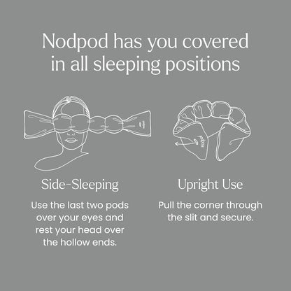 Nodpod Gentle Pressure Sleep Mask | Patented Light Blocking Design for Sleeping, Traveling & Relaxation - Sage