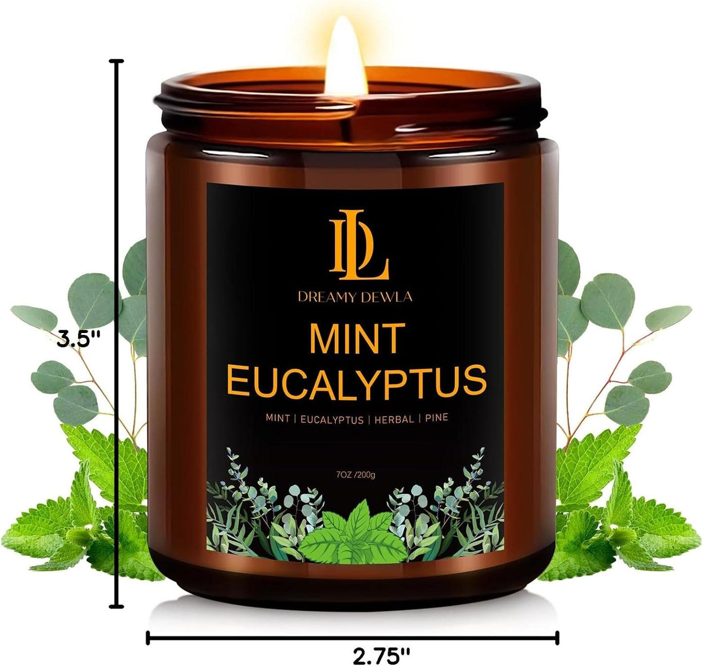 Scented Candles Set, 4 Pack Soy Candles for Home Scented, Candle Gifts for Women Men, 28oz 200 Hours Burn, Scents of Pineapple Cocktail/Coconut Vanilla/Pink Sands/Bahamian Breeze