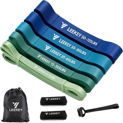 Resistance Bands for Pull Up Assist, Stretch Bands & Exercise Workout Set