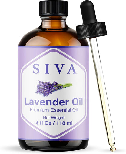 Siva Lavender Essential Oil, Huge Bottle, Large Size, 16 Fl Oz (473 ml)