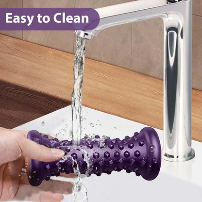BESKAR Foot Massage Roller for Plantar Fasciitis Relief, Portable Reflexology Tool Pressure Point Massage Rollers, Deep Tissue Massages for Relieving Feet Arch Heel Pain, Myofascial Pain Syndrome