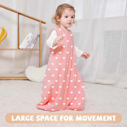 Yoofoss Baby Sleep Sack Baby Wearable Blanket 100% Cotton 2-Way Zipper Toddler Sleeping Sack