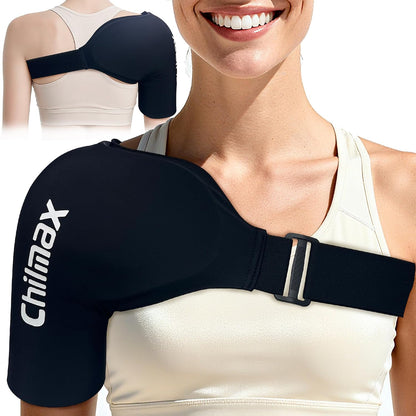 Shoulder Ice Pack Wrap for Rotator Cuff Cold Therapy Brace