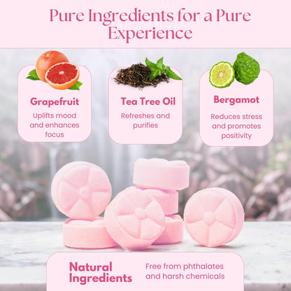 TLG Soothe Shower Steamers Aromatherapy 7 Pack – USA Made with Extra Menthol, Peppermint & Eucalyptus – Shower Bomb for Relaxation, Stress & Sinus Relief – Gift for Men & Women