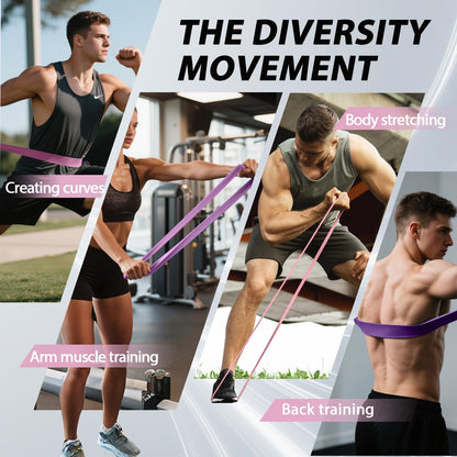 Resistance Bands for Pull Up Assist, Stretch Bands & Exercise Workout Set