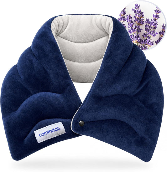 Neck Heating Pad Microwavable for Pain Relief, Moist Hot Compress