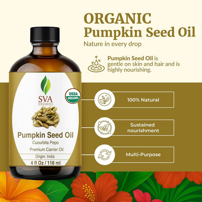 SVA Lavender Essential Oil 4 Fl Oz – for Diffuser, Skin & Hair Care – Ideal for Massage & DIY Blends – with Dropper