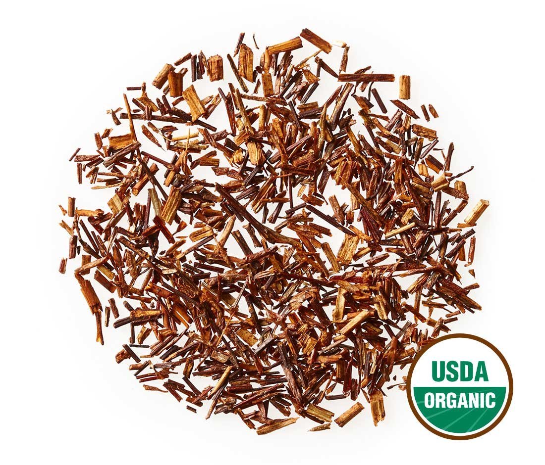 Golden Moon Organic Rooibos Tea Travel Tin – 30 Servings Caffeine Free