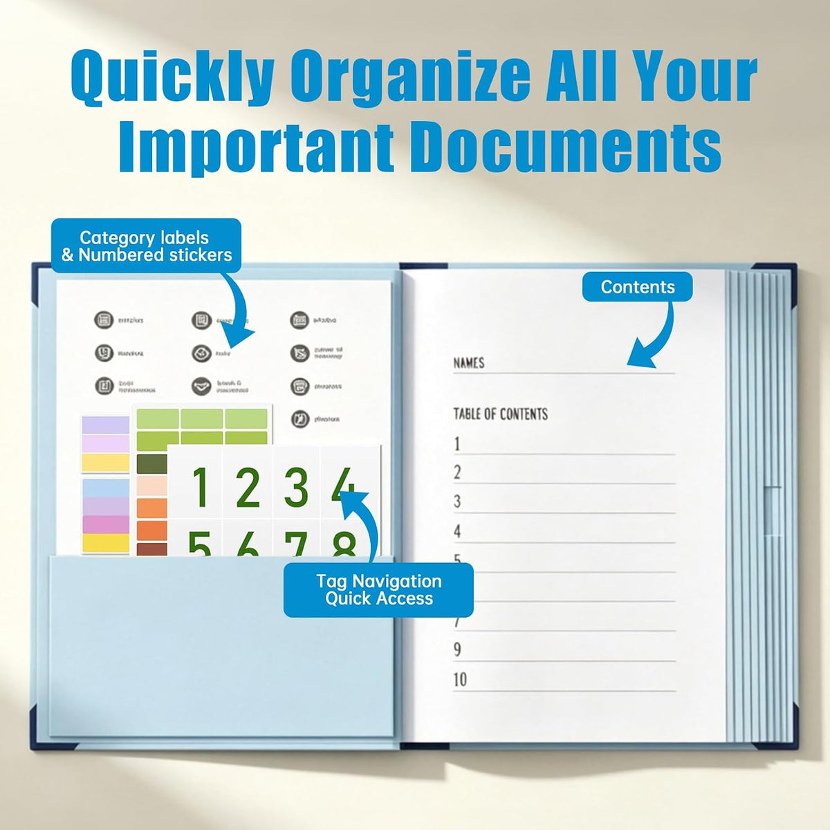 in Case I Die Binder with Labels – Important Document Organizer for Families, End of Life Planner & Estate Planning Folder for Final Wishes, Medical & Home Records (Pink)