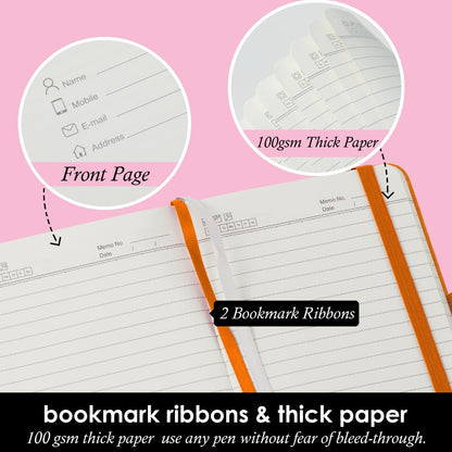 NIRMIRO (3 Pack) Pocket Notebook Small Journal with Pen, 3.7" x 5.7", A6 Mini Notebook for Women Men Work Writing, Hardcover Small Pocket Notepad with 100Gsm Premium Thick Lined Paper, Black Leather