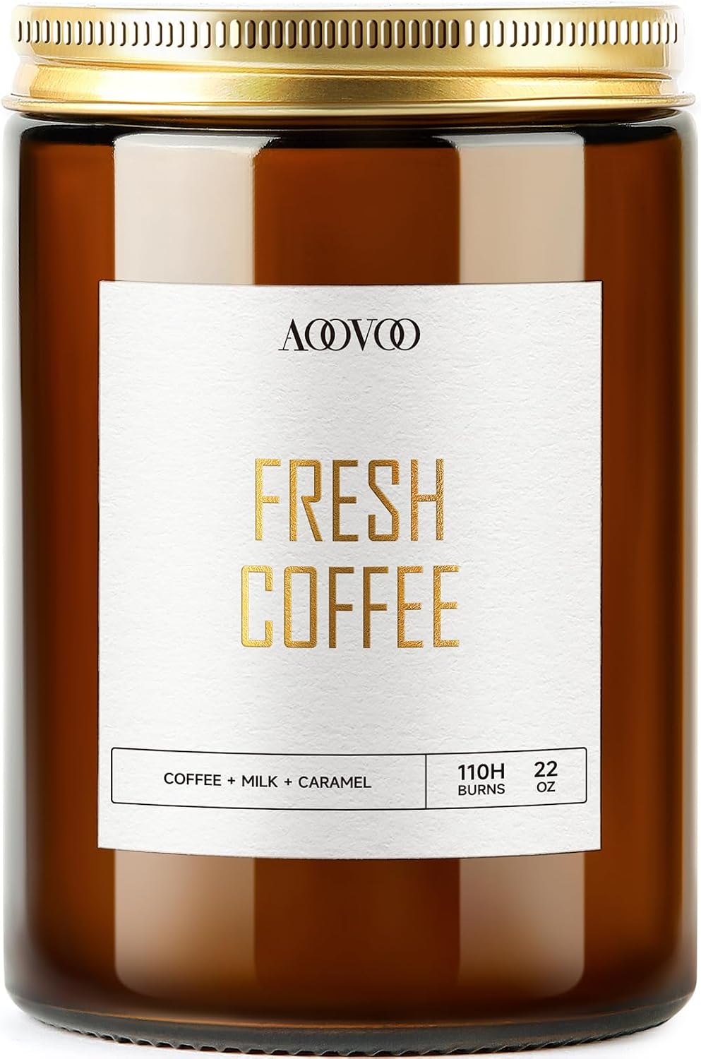 AOOVOO Coconut Vanilla Candles - 9 oz Scented Candles, Aromatherapy Candle, Soy Candle for Home Scented