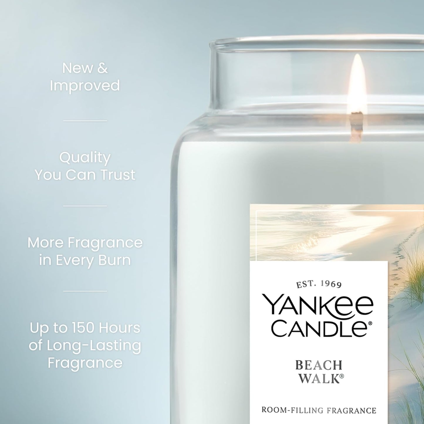 Yankee Candle MidSummer's Night Scented Candle, 22oz Large Jar