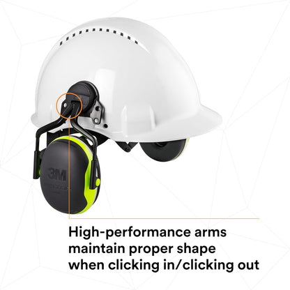 3M PELTOR Hearing Protection Earmuffs, X4 Series Noise Protection, Construction, Manufacturing, Assembly, Sanding