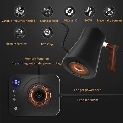 RHD 0.5L Small Portable Electric Kettle, 600W Stainless Steel Travel Kettle