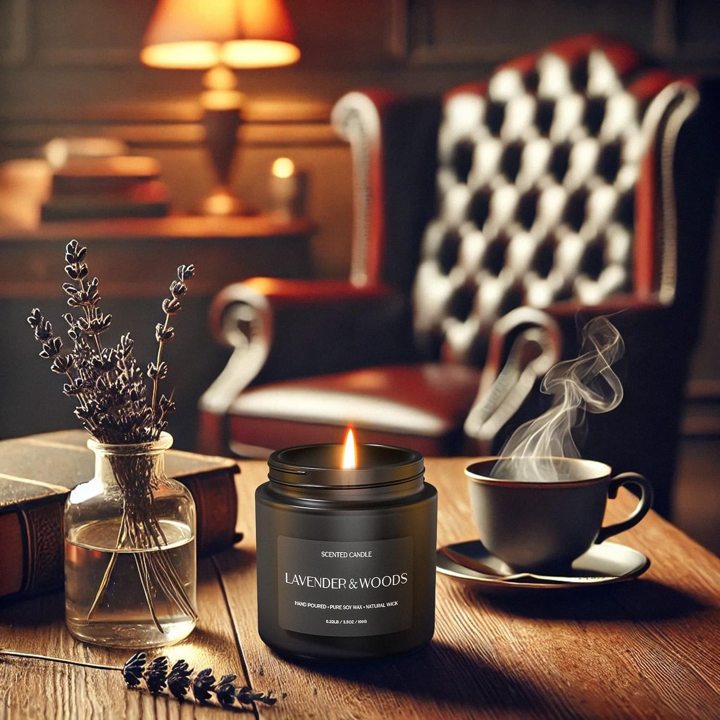 Scented Candle Gift Set, Soy Candles for Women, Sleep Candles for Home Scented, 2 Pack Aromatherapy Candle for Relaxing, Sleep, Stress Relief & Home Decor