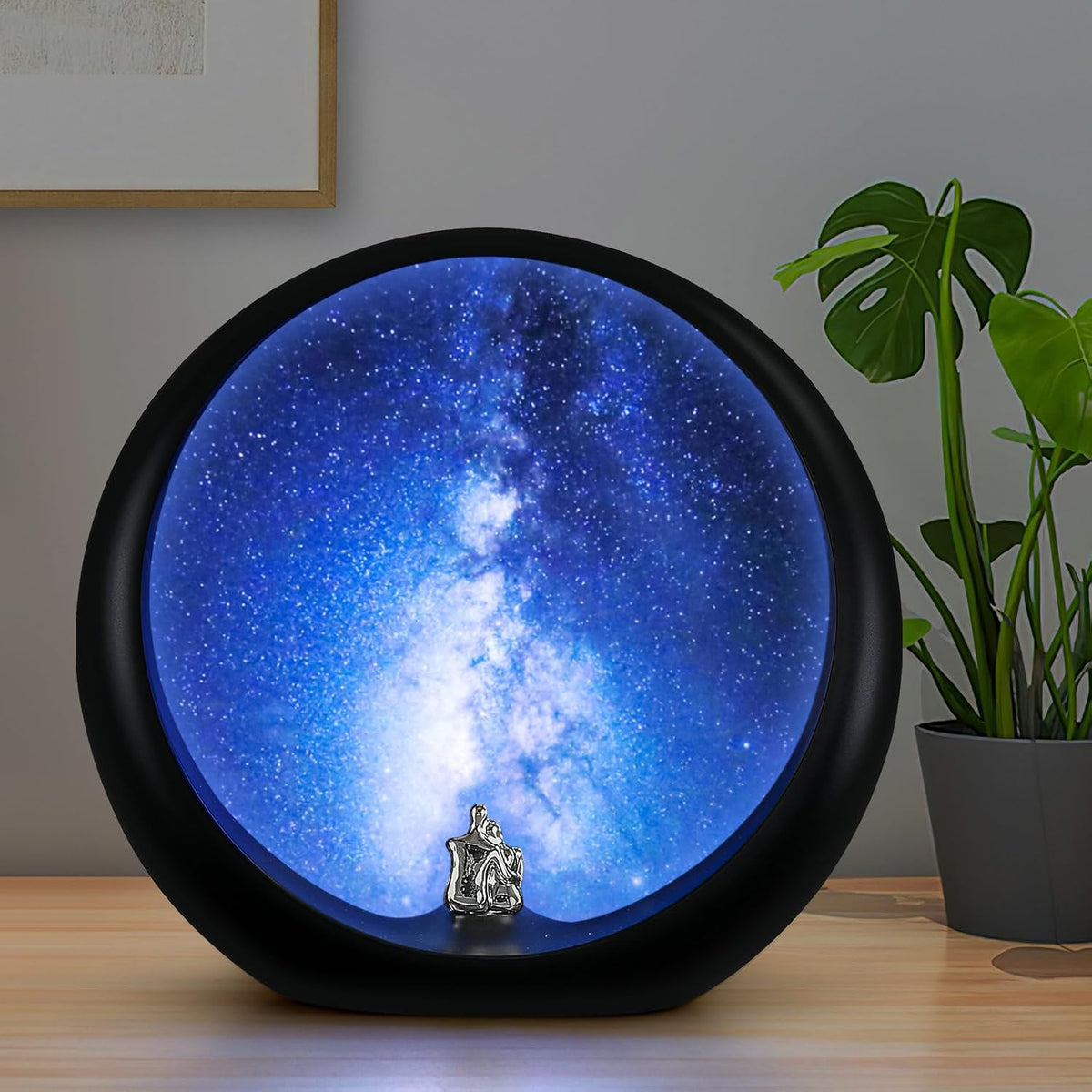 mamre Romantic Dimmable Sunset Lamp Home Decor Sunset Table Lamp Gift for Living Room Bedroom