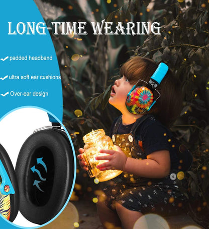 PROHEAR 032 Kids Ear Protection – Ear Muffs for Noise Reduction, 25NRR Noise Cancelling Headphones for Kids,Toddlers, Autism, Sensory Use, Hearing Protection – Orange