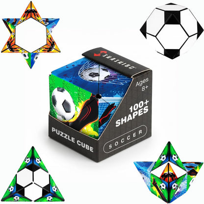 Shashibo DODECA Magnetic Puzzle Cube, Stress Relief Fidget Toy - Colors A