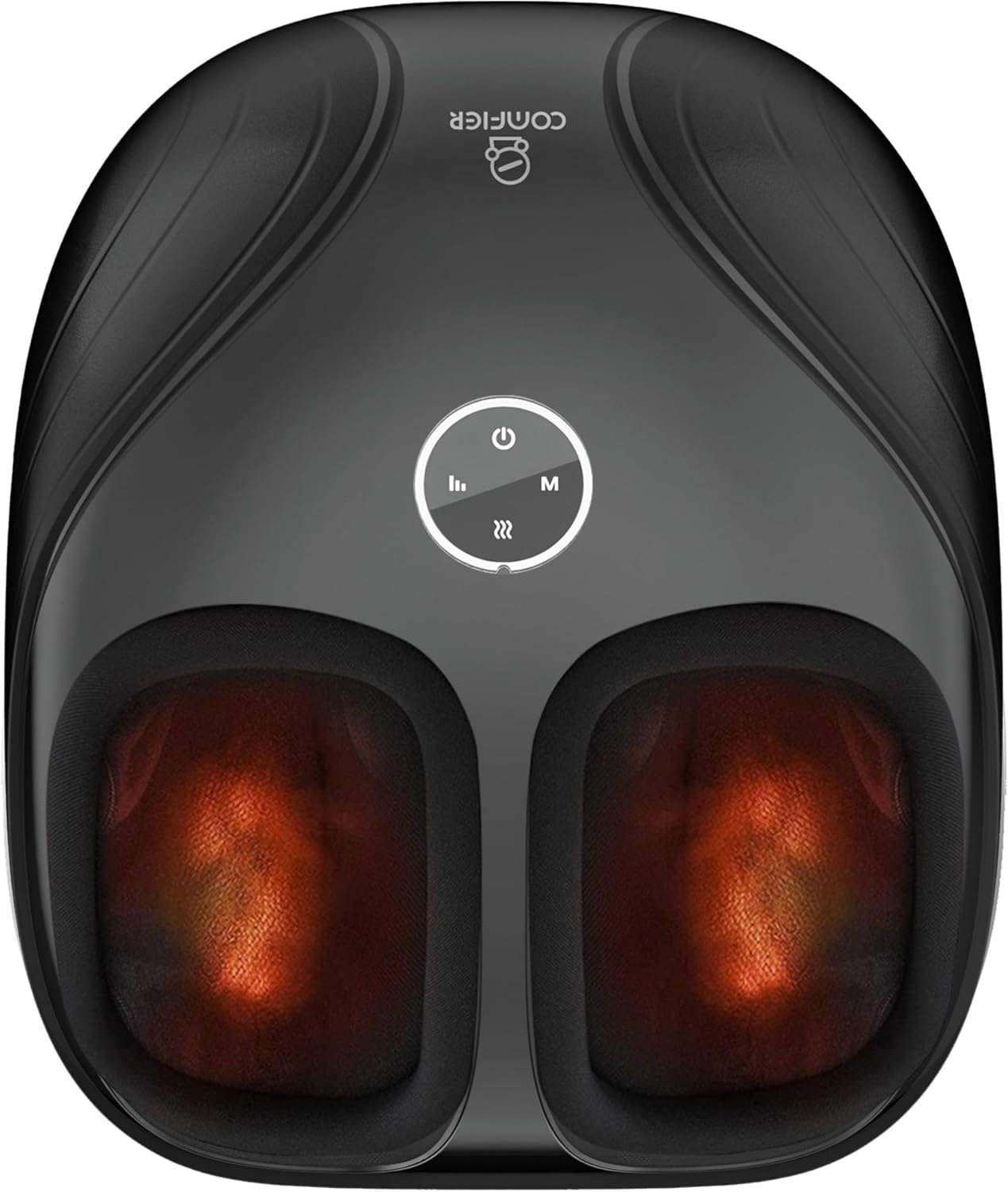 COMFIER [2026 Gift for Men,Women,Shiatsu Foot Massager with Fast Heat,Kneading Rolling Compression,Extra Vibration, FSA Eligible HSA Store, Plantar Fasciitis,Neuropathy Pain, Bigger Size 13IN