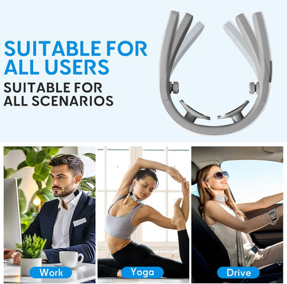 Neck Massager for Pain Relief Deep Tissue,Portable Neck Massager with Heat for Women Men