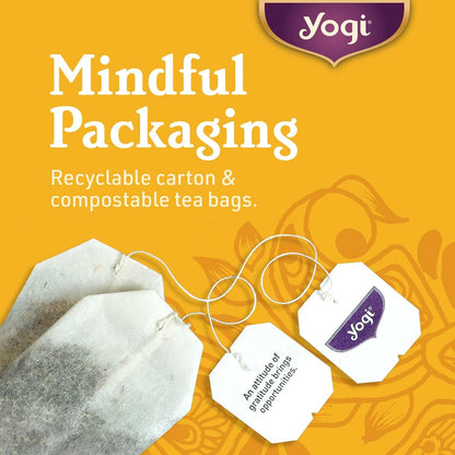 Yogi Pure Green Tea, 16 Tea Bags (4 Pack)