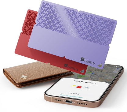 2026 Apple MFi Certified Wallet Tracker Smart Card for Find My
