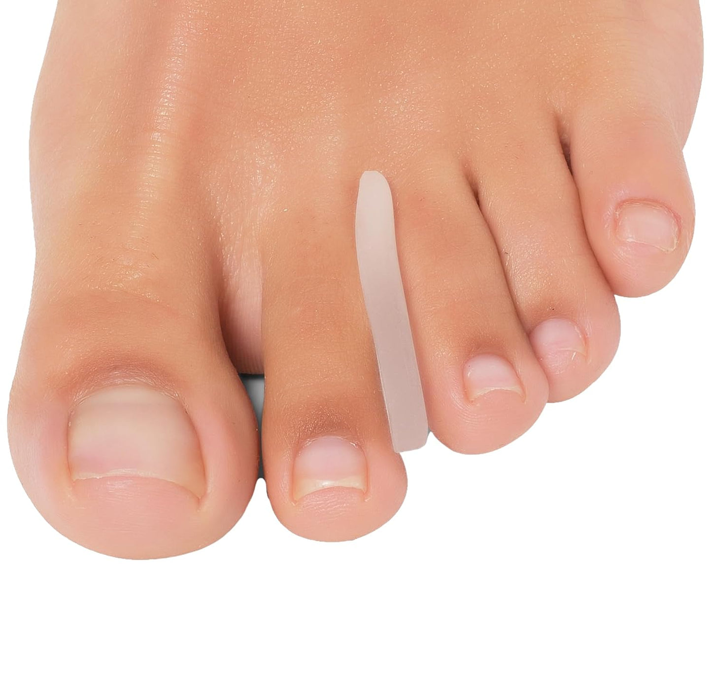 Silipos Gel Toe Separators for Bunions & Foot Relief - 15 Pack - Reusable