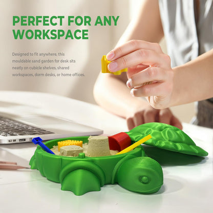 Dumpster Fire Zen Garden for Desk, Funny Coworkers Office Accessory Gifts