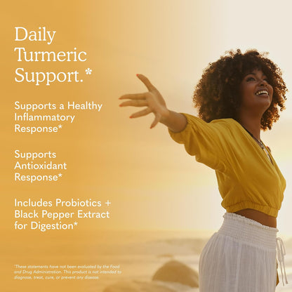 Garden of Life Organics Extra Strength Turmeric Supplement, 120 Tablets