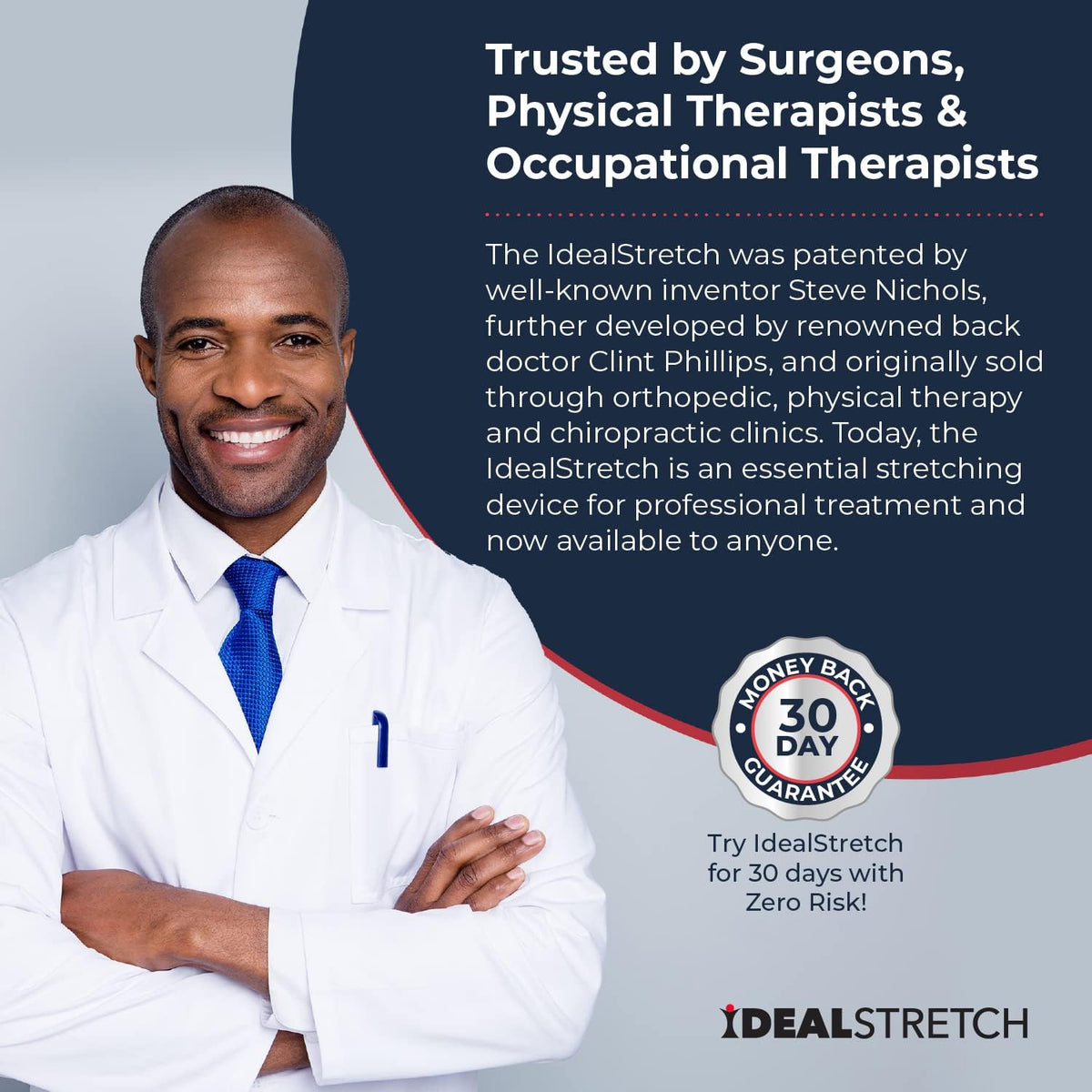 IdealStretch Leg Stretcher Hamstring Stretcher Hip Stretcher Patented