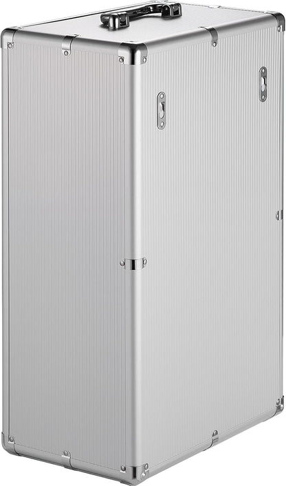 VEVOR Cell Phone Storage Locker, 10 Slots Acrylic Material with Door Locks and Keys, Wall-Mounted Cabinet Pocket Office Classroom Gym Box, Clear