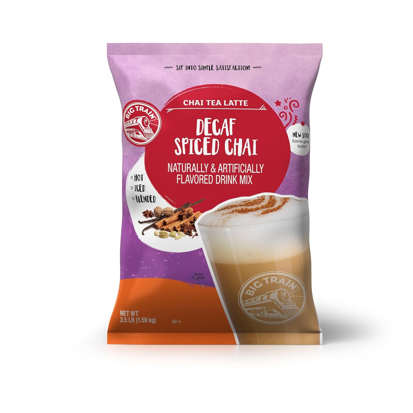 Big Train Vanilla Bean Blended Crème Beverage Mix, 3.5 Pound (Pack of 1) - Colors B