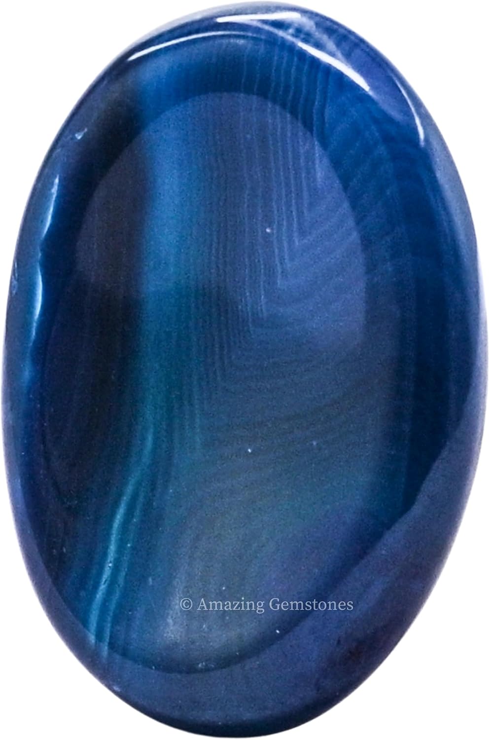 Amazing Gemstone Labradorite Thumb Worry Stone, Anxiety Stone, Healing Crystals - Piedra Crystal Fidget for Gift, Meditation, Calming, Relaxation, Stress Relief - Colors B