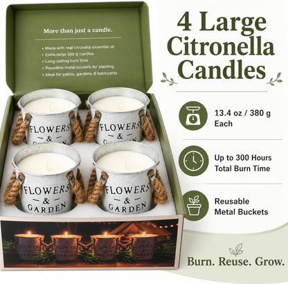 Scented Candles Gift Set, 8 Pack Soy Wax Candles for Women, Fresh Floral Summer Aromatherapy Scents for Home, Birthday, Thank You, Housewarming Gifts