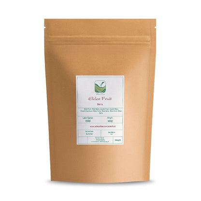 Elder Fruit Dried Whole Berries - Tea Syrups and Preserves