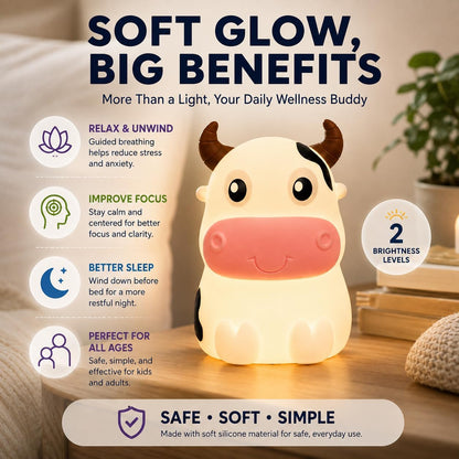 InnerZen Breathing Dragon Guided Breathing Pal, 3 Modes, Adults & Kids