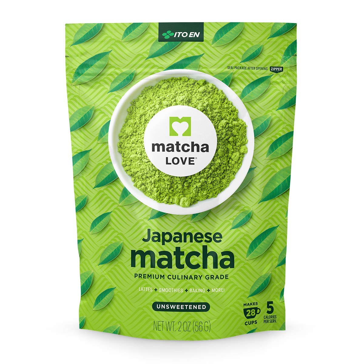 Matcha Love Green Tea Powder Packet, Sweetened, 8 Ounce