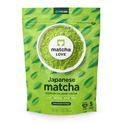 Matcha Love Green Tea Powder Packet, Sweetened, 8 Ounce