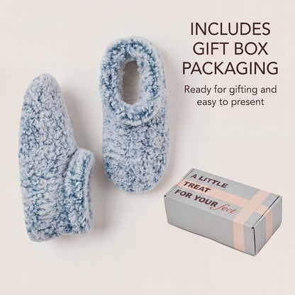 Cozylook Fuzzy Slippers for Women Indoor Soft Sole Slipper Socks