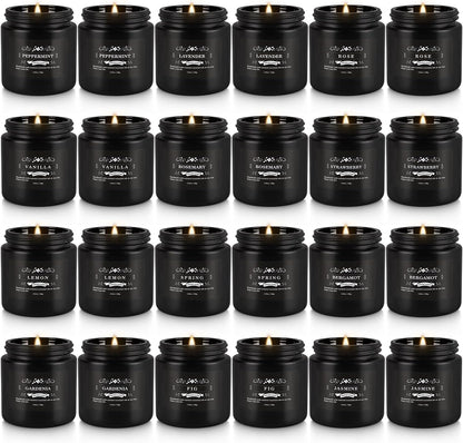 36 Pack Scented Candles Set for Home, Relaxing Stress Relief, Aromatherapy - Natural Soy Wax and Fragrance - Gifts for Women, Mom, Best Friend, Wife, Birthday