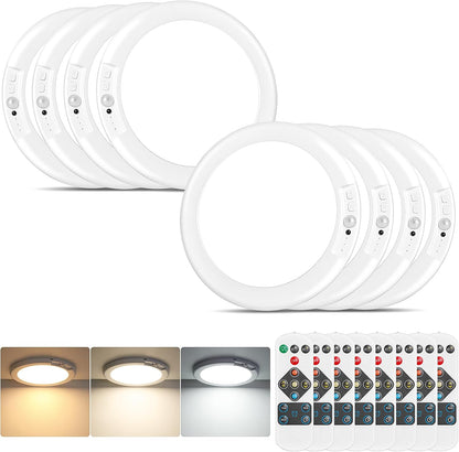 Rechargeable Motion Sensor Ceiling Light, Battery Operated Closet Light