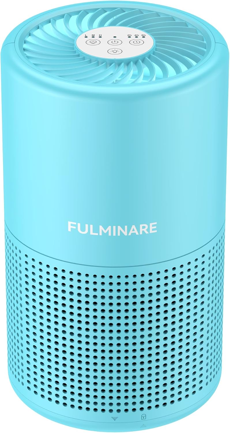FULMINARE Air Purifiers for Home Bedroom H13 HEPA Air Filter