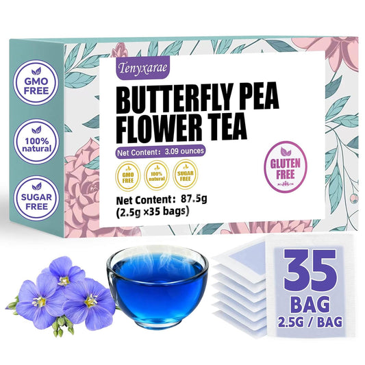 Lemon Balm Leaf Tea Bags-120 Tea Bags (2g/Bag), Made with 100% Natural Lemon Balm Leaves | Helps with Digestion and Antioxidation | Caffeine-Free | Sugar-Free | Gluten-Free | Vegan | Eco-Friendly Tea Bags