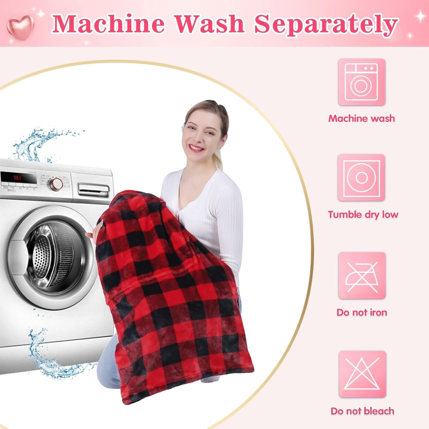 Waitu Wearable Blanket Sweatshirt Gifts for Women and Men, Warm and Cozy Giant Blanket Hoodie, Thick Flannel Blanket with Sleeves and Giant Pocket - Dark Gray