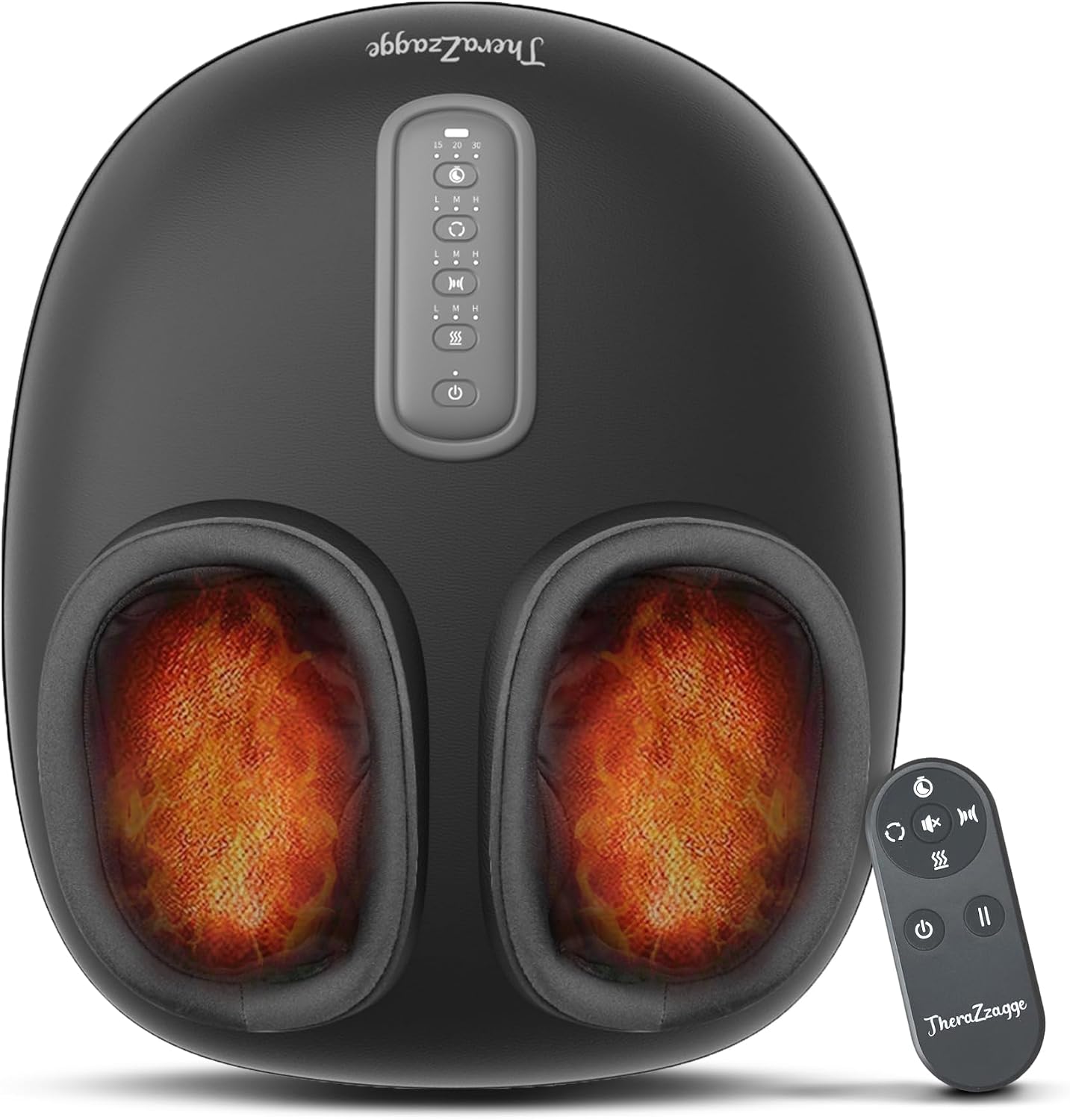 Shiatsu Foot Massager with Heat [2026 Upgraded], Gifts for Him Her, FSA Eligible Deep Kneading Compression, Remote Control, HSA Feet Massage for Plantar Fasciitis, Fits Size 14