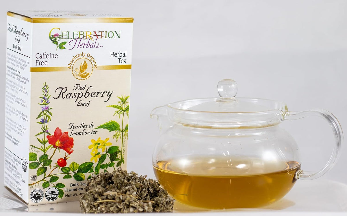 CELEBRATION HERBALS Red Raspberry Leaf Organic 40 gm, 0.02 Pound