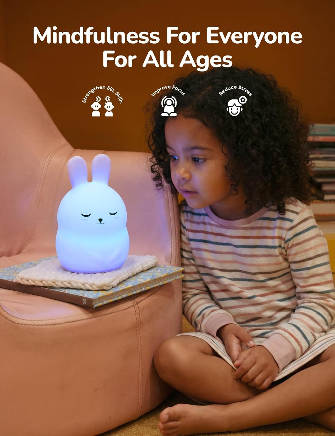 Breathing Pal, Anxiety Relief Kid Breathing Light for Calm Down Corner